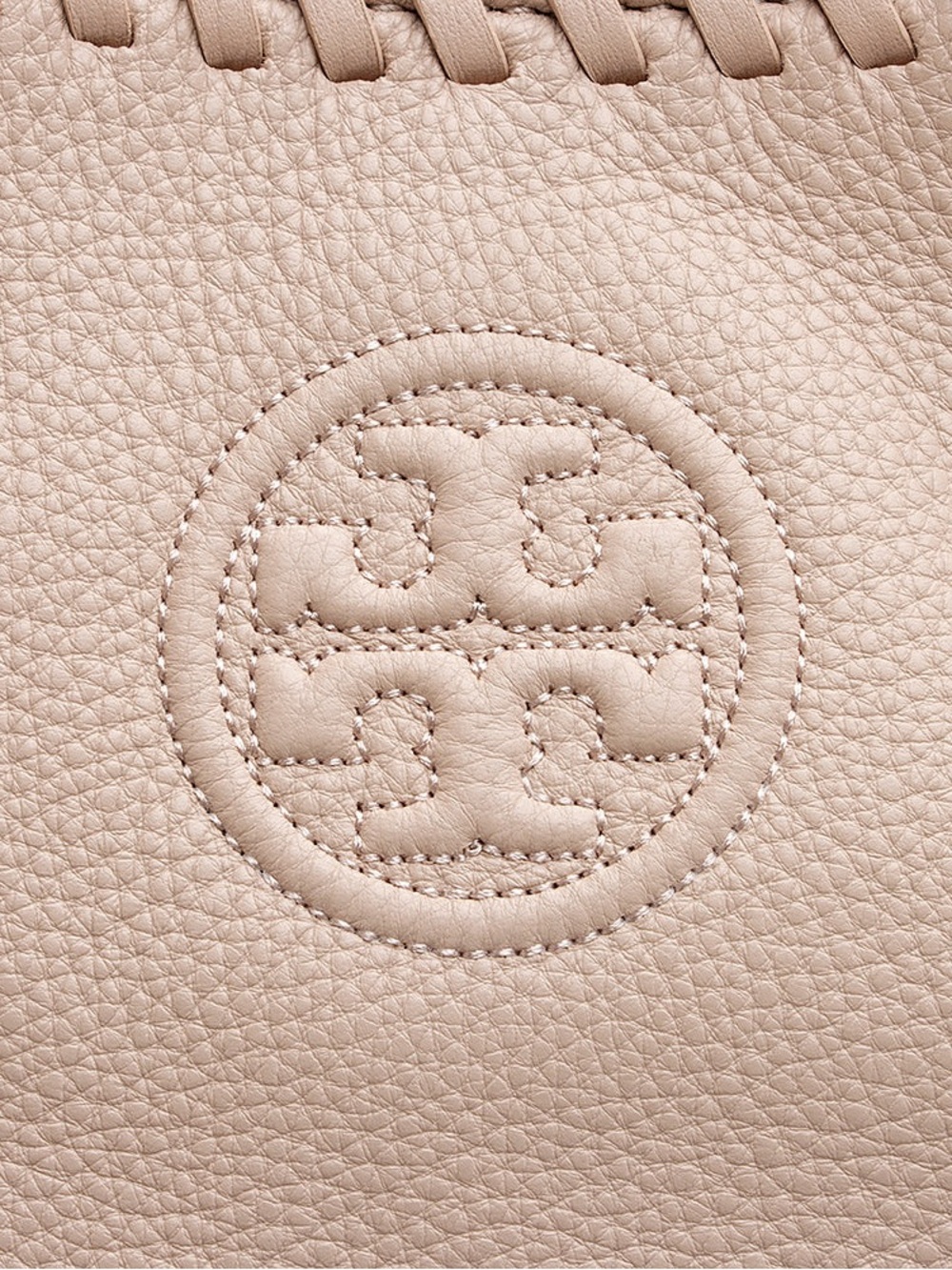 TORY BURCH LEATHER MARION SLOUCHY East/West Tote - Picture 6 of 14